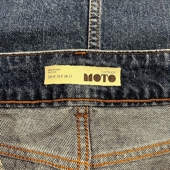 TOP SHOP JEAN SKIRT - Picture 3 of 3